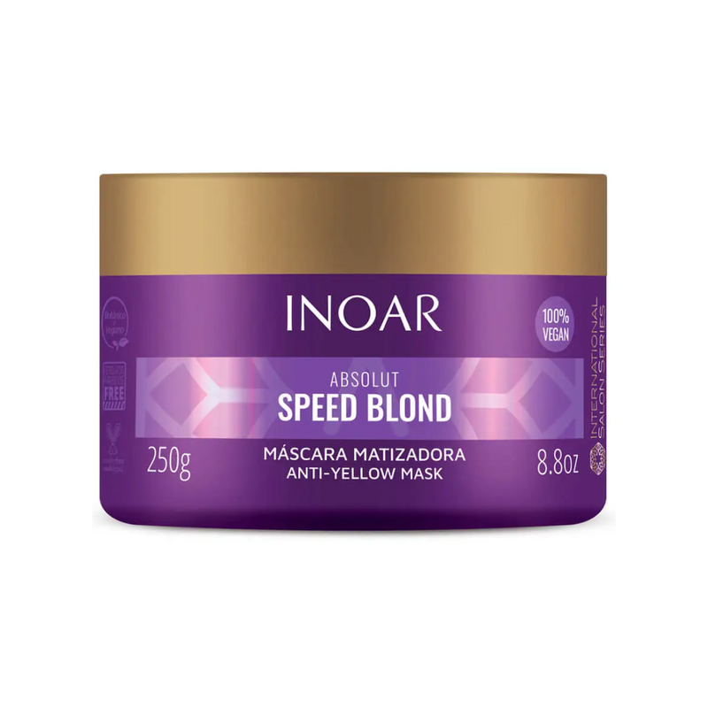 Máscara Matizadora INOAR Absolut Speed Blond 250g-0
