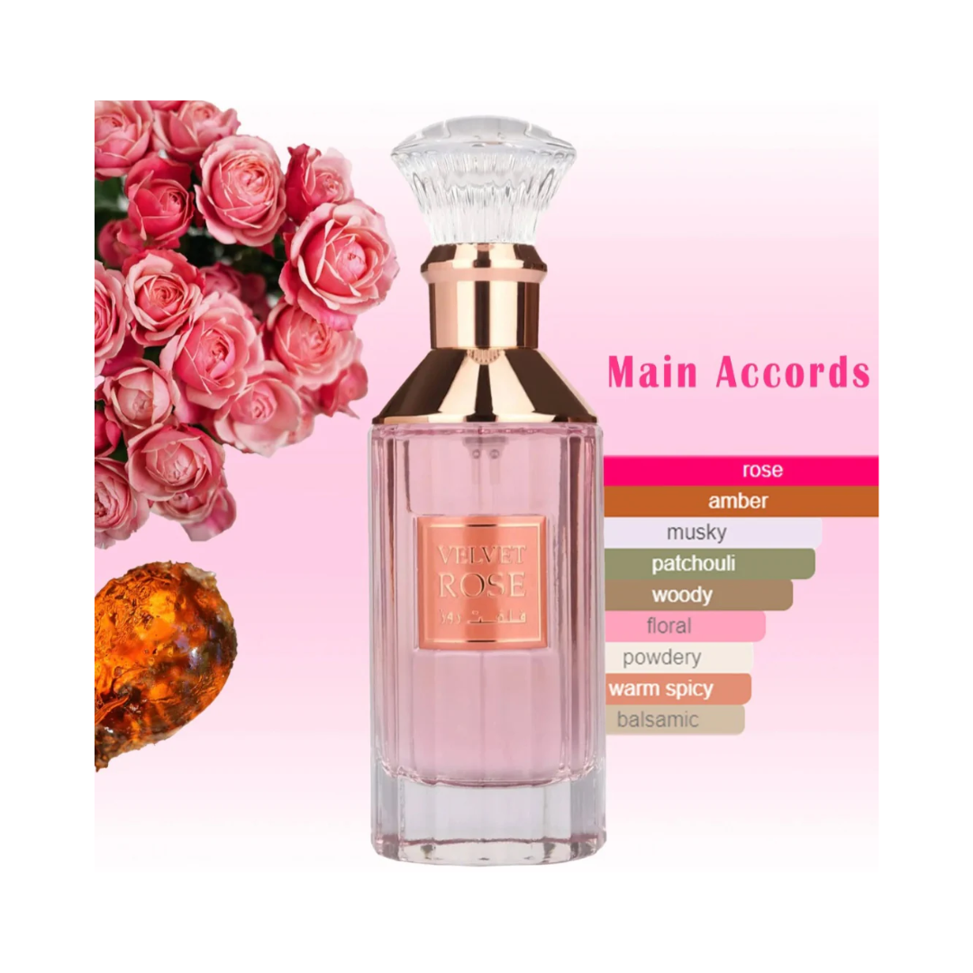 Lattafa Velvet Rose EDP 100 ml Unisex-1