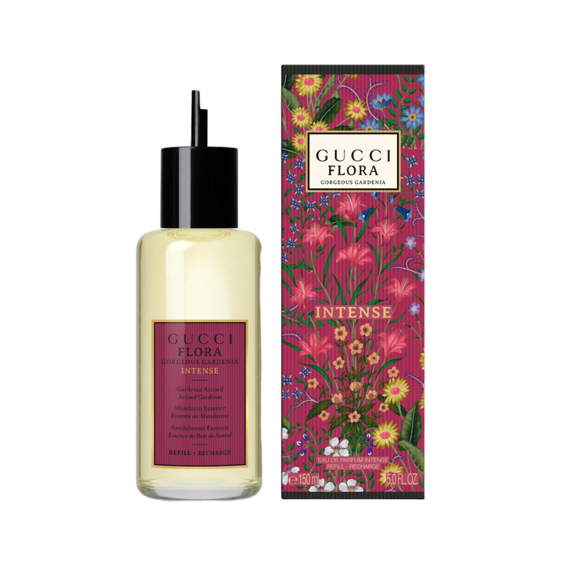 Perfume Gucci Flora Gorgeous Gardenia EDP Intense 150 ml Refill Recargable-0