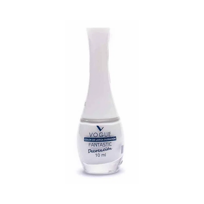Esmalte de Uñas Vogue Fantastic Decoración Blanco Armiño-0