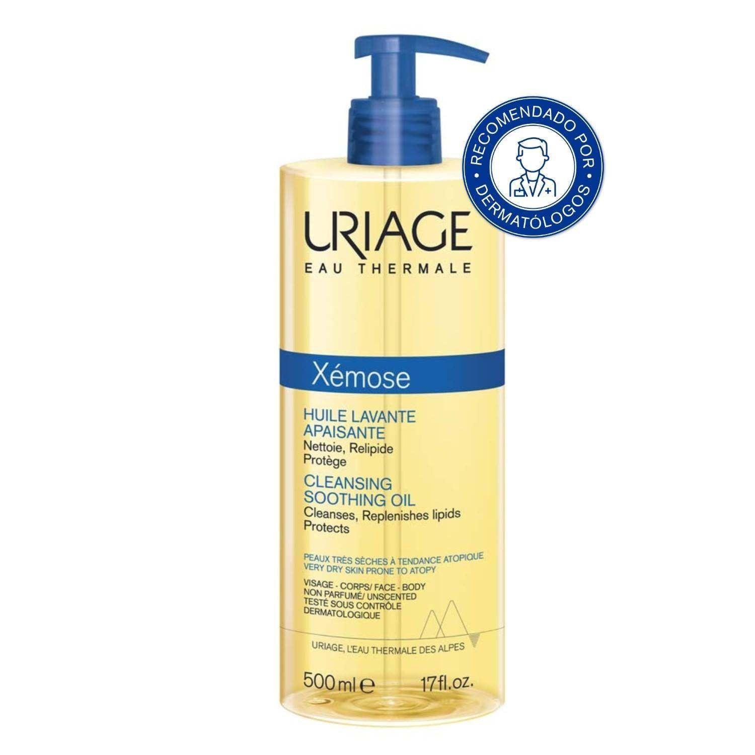 Aceite Limpiador Calmante Uriage Xémose 500ml-0