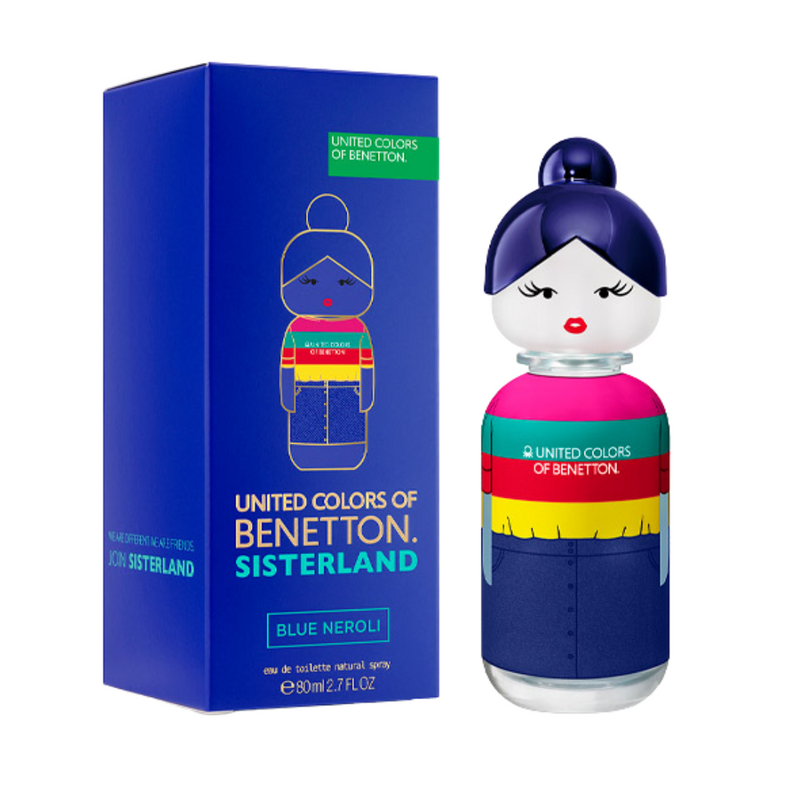 Benetton Sisterland Blue Neroli 80ML EDT Mujer-0