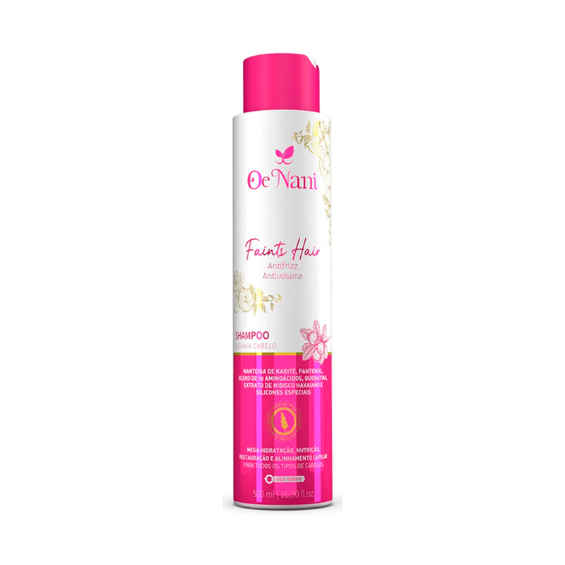 Shampoo Faints Hair Antifrizz-Antivolumen 500 ml. OE NANI-0