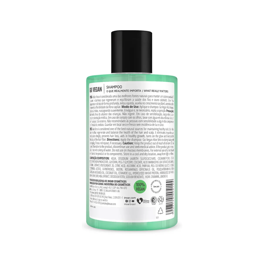 Shampoo INOAR Go Vegan Equilíbrio Balance 300 ml-1