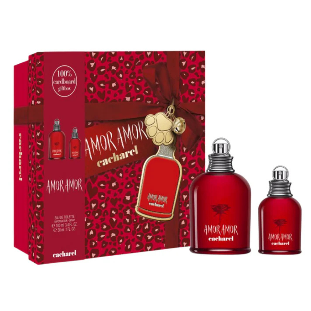 Set Perfume Cacharel Amor Amor EDT 100 ml + EDT 30 ml-0