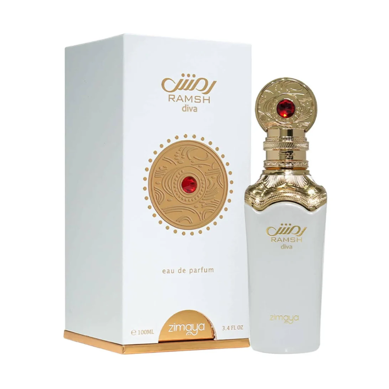Perfume Ramsh Diva White EDP 100 ml Zimaya Mujer-1
