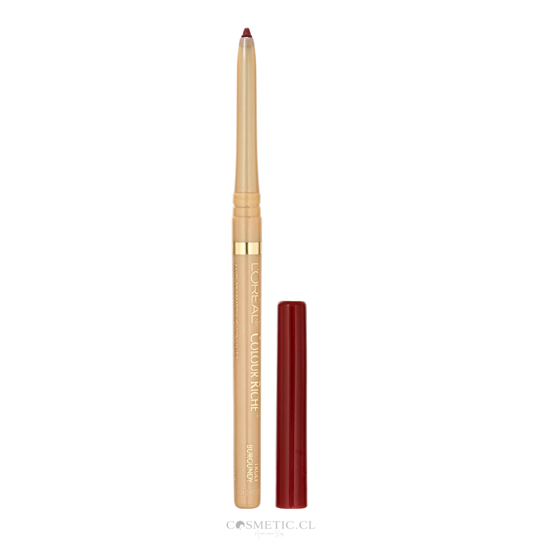 DELINEADOR DE LABIOS COLOR RICHE 773 TRULY BURGUNDY LORÉAL PARIS-0