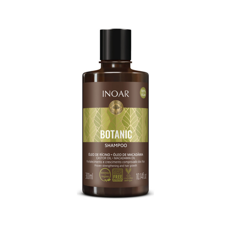 Shampoo INOAR Botanic Óleo de Rícino 300 ml-0