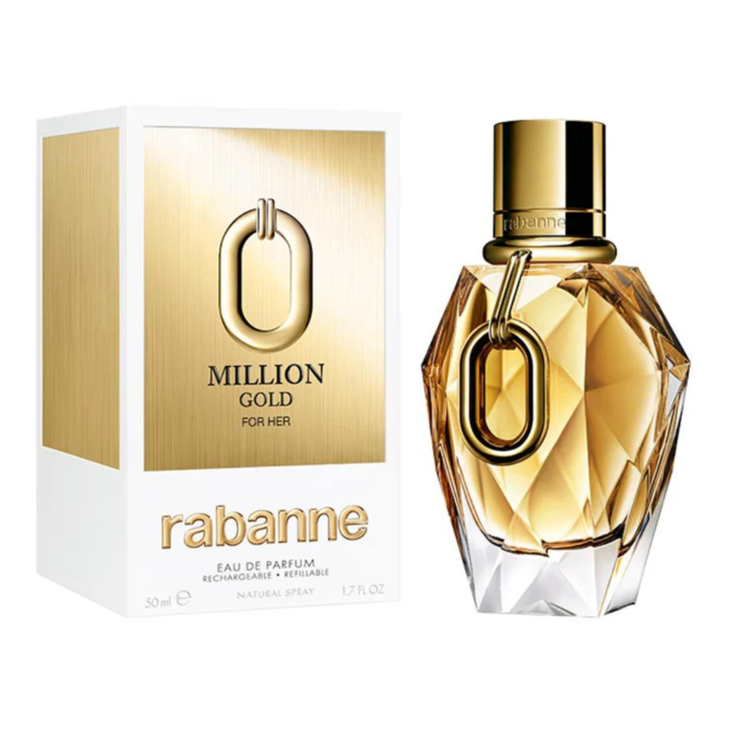 Perfume Paco Rabanne Million Gold for Her EDP 50 ML Mujer-1