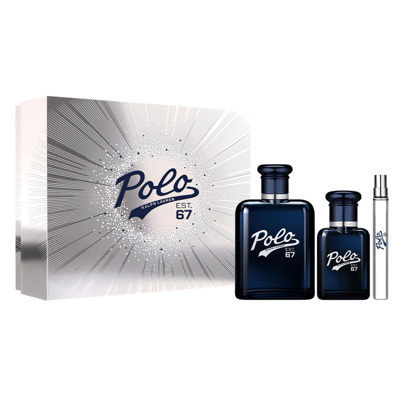 Set Perfume Polo Est. 67 EDT 125 ml + 40 ml + Mini 10 ml Ralph Lauren-0