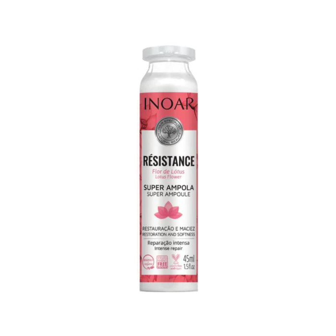 Ampolla INOAR Resistance Flor de Lótus 45ml.-0