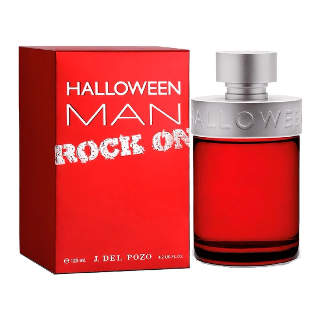 Perfume Halloween Man Rock ON EDT Hombre 125 Ml-1