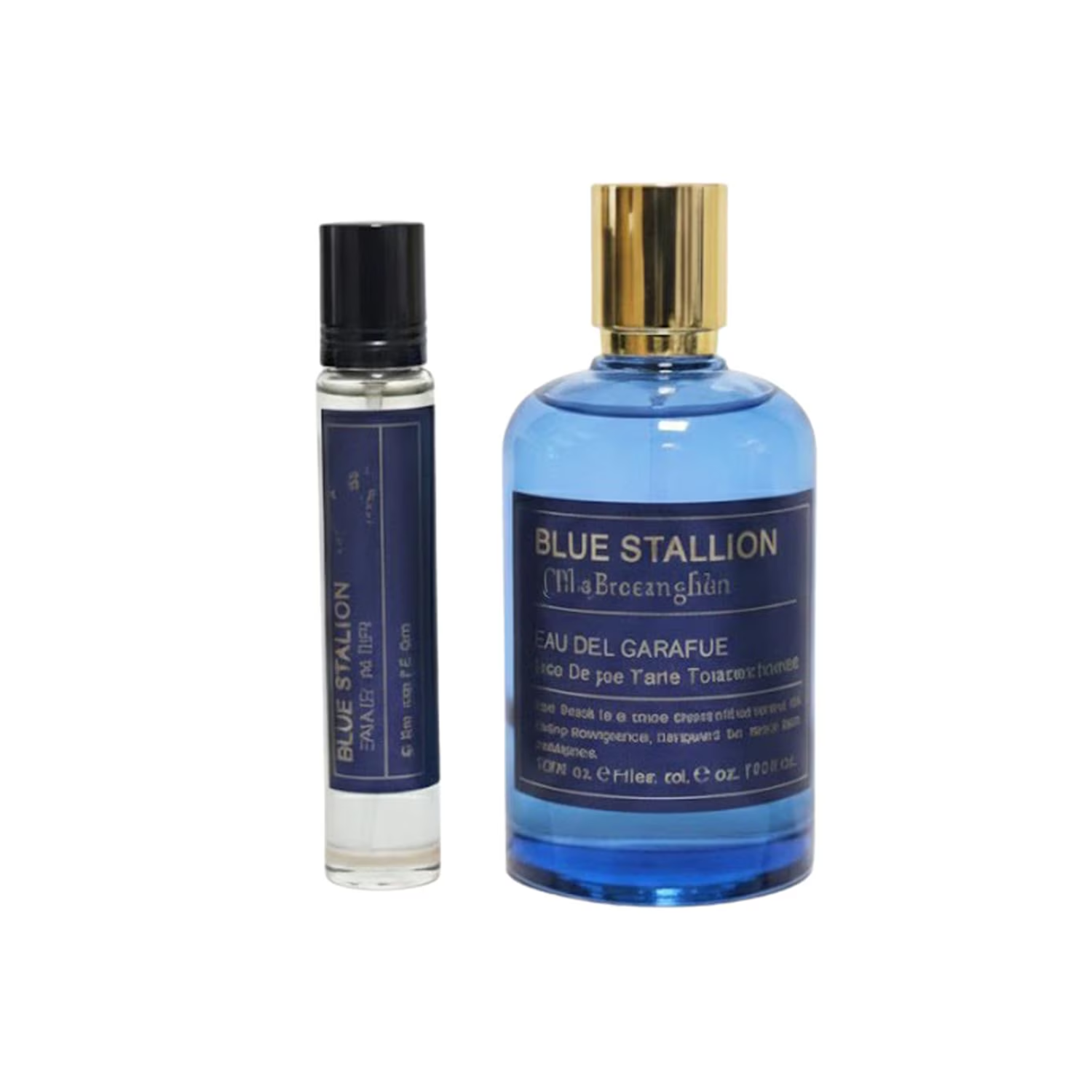 Set Perfume Blue Stallion By Stallion 53 EDP 100 ml + Mini 20 ml Emper-1