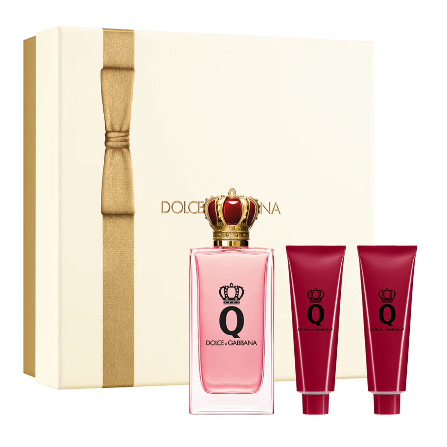 Set Perfume Q EDP 100 ml + SG 50 ml + Body Lotion 50 ml Mujer de Dolce And Gabbana-1
