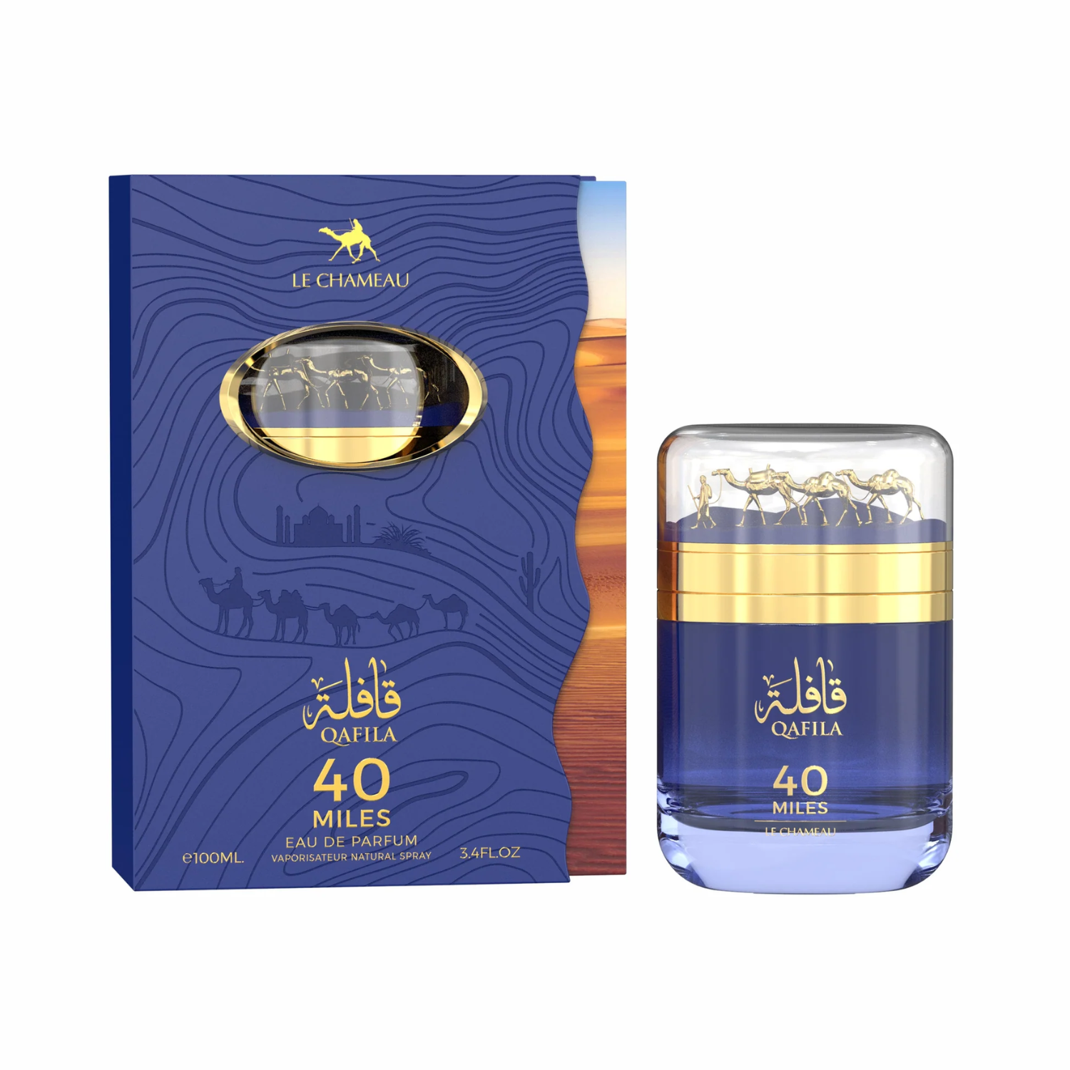 Perfume Qafila 40 Miles EDP 100 ml Le Chameau by Emper-0