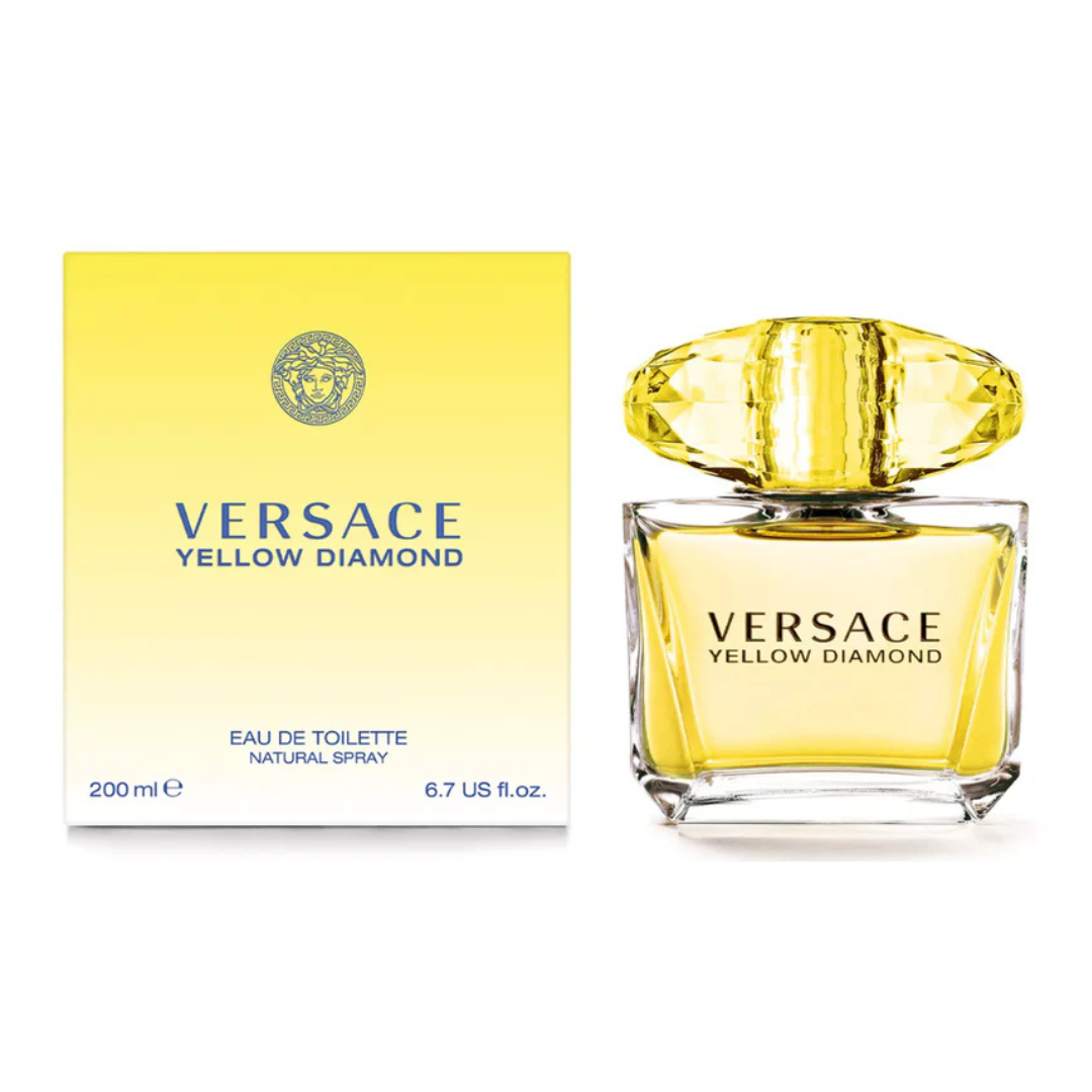 Perfume Versace Yellow Diamond EDT 200 ml Mujer-0