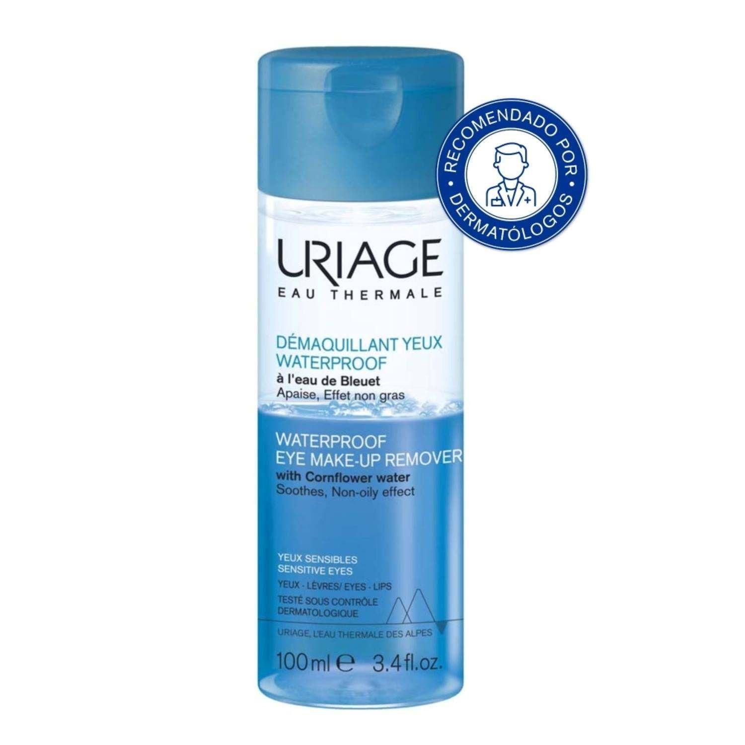 Desmaquillante de Ojos Waterproof Uriage 100ml-0