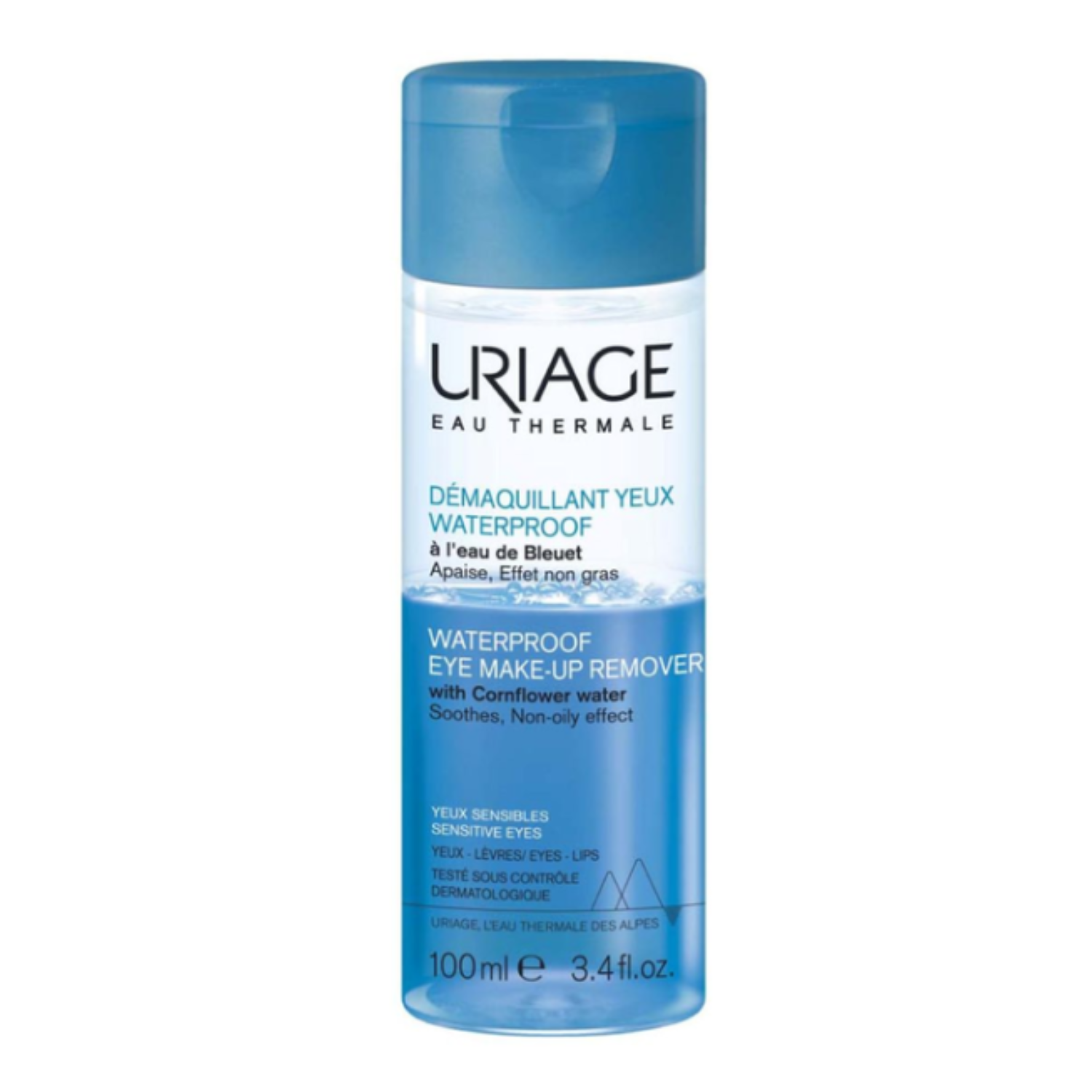 Desmaquillante de Ojos Waterproof Uriage 100ml-1
