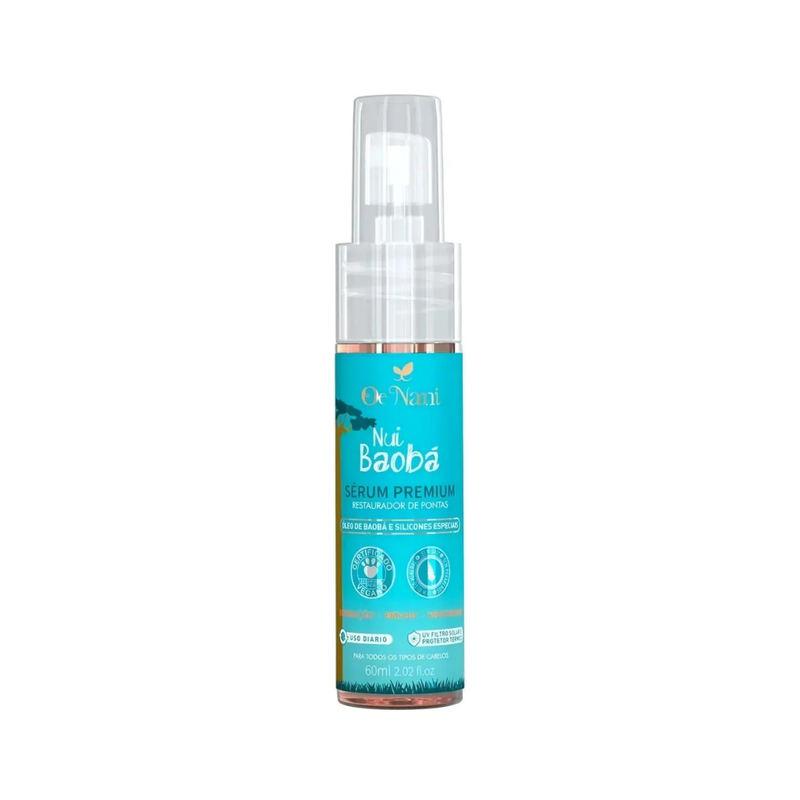 Sérum Nui Baobá Restaurador de Puntas 60ml. OE NANI-0