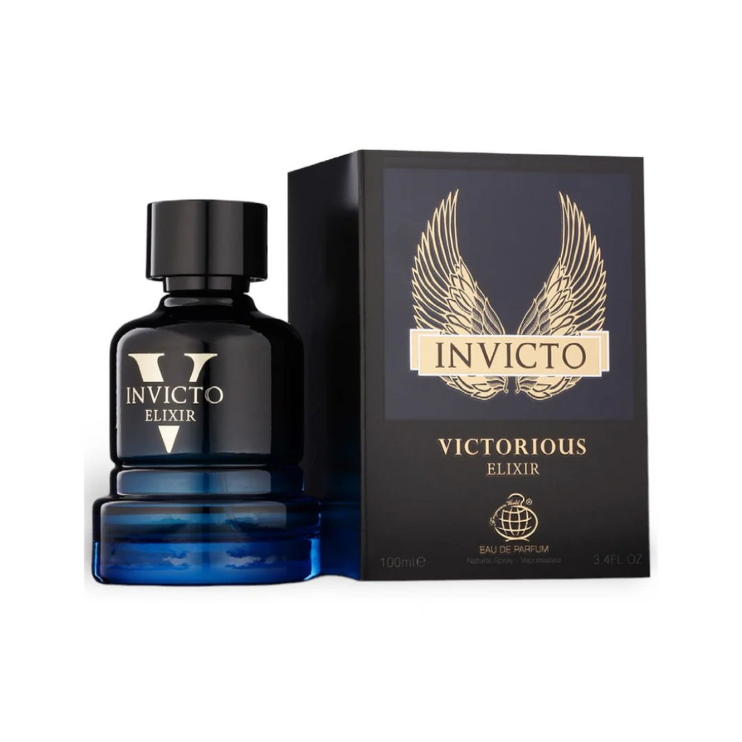 Fragrance World Invicto Victorious Elixir EDP 100 ml (Paco Rabanne Invictus Victory Elixir)-0