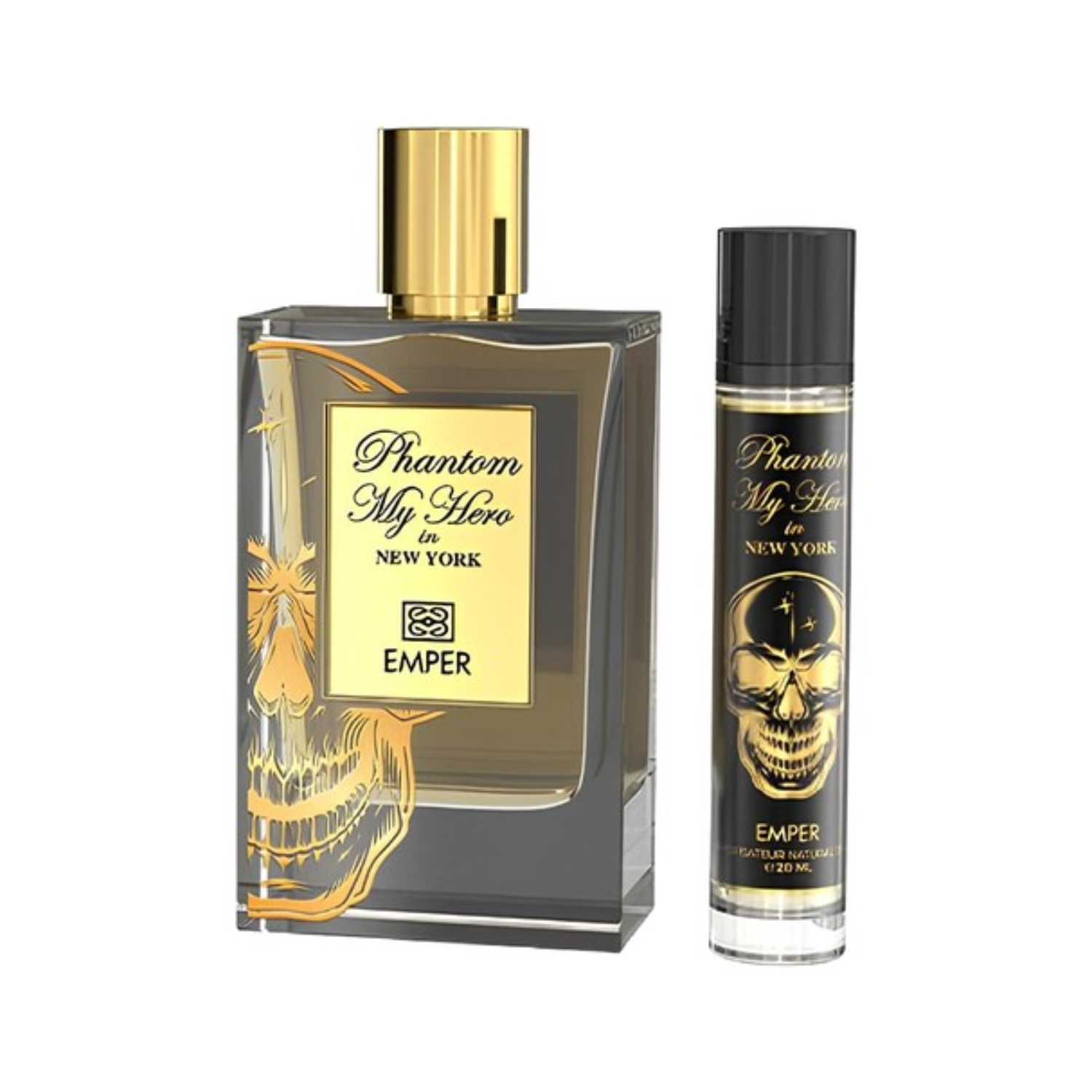 Set Perfume Phantom My Hero in New York EDP 100 ml + Extra Mini 20 ml Emper-1