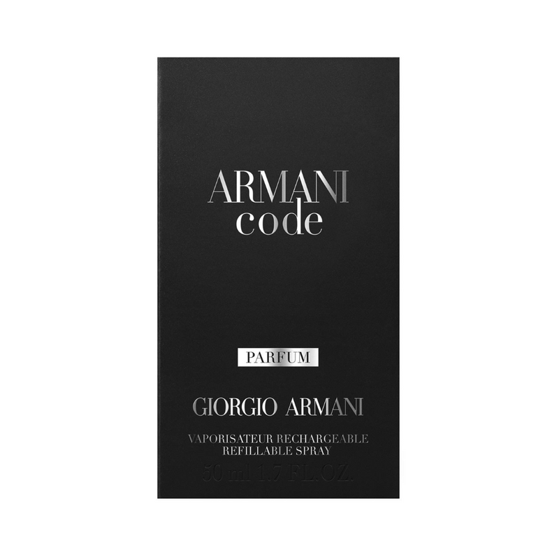 Giorgio Armani Code PARFUM 50 ML Hombre RECARGABLE-0