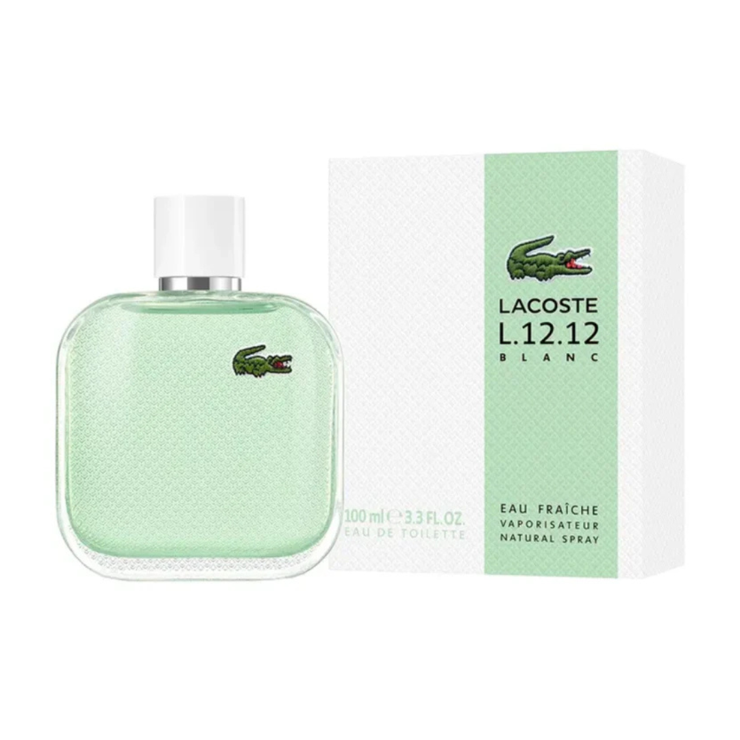 Perfume Lacoste L.12.12 Blanc Eau Fraiche EDT 100 ml Hombre-1