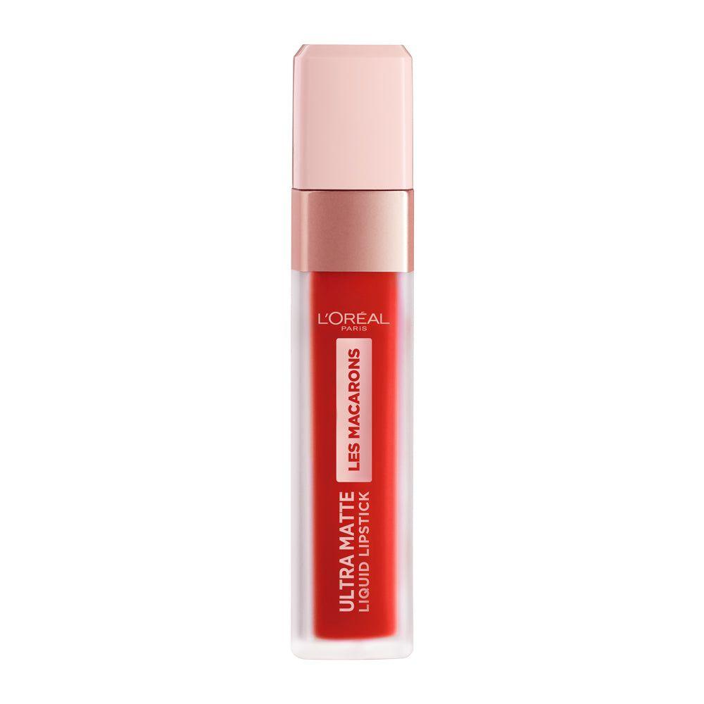 Labial Loreal Les Macarons  832 Strawberry Sauvage-0