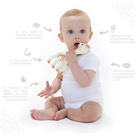 Sophie La Girafe - Set Sophie + Mordedor Sopure Para Bebes-3