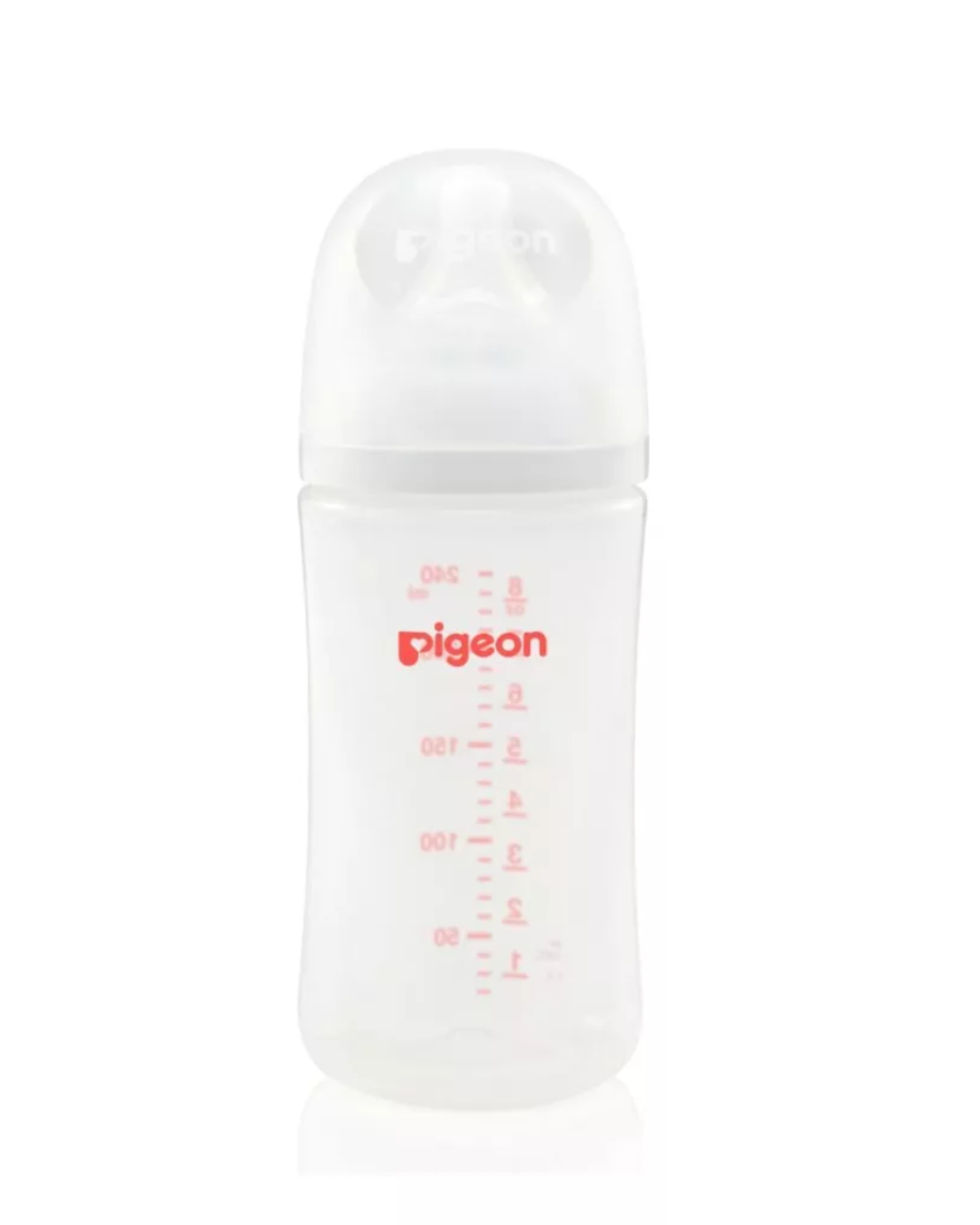 Mamadera Bebe Pigeon Softouch Boca Ancha 240ml Pp - 3+ Meses-3