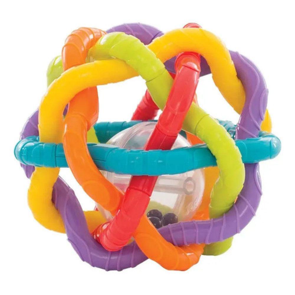 Juguete Pelota Sonajero Bebe Bendy Playgro Sensorial-2