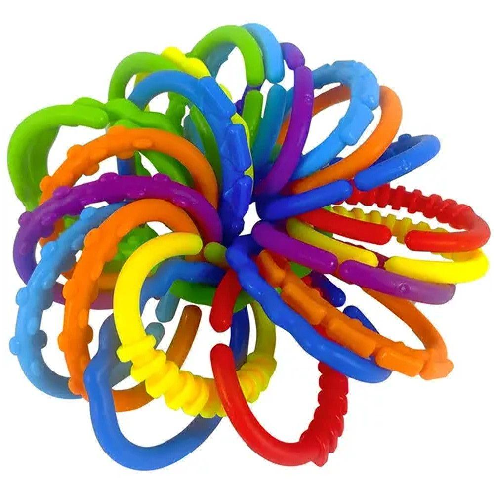 Set 24 Argollas Sensoriales Bebé Eslabones Enlazables-4