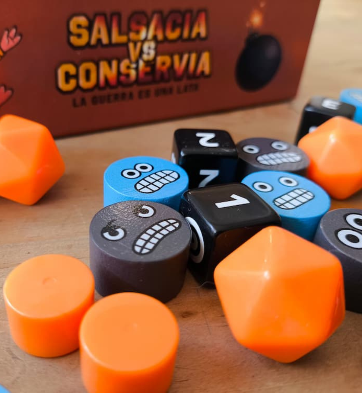 Salsacia Vs Conservia - Juego De Mesa - 31 Minutos - Fractal-3
