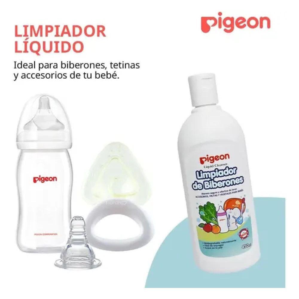 Liquido Limpiador Mamaderas Biberones Envase Pigeon 700ml-3