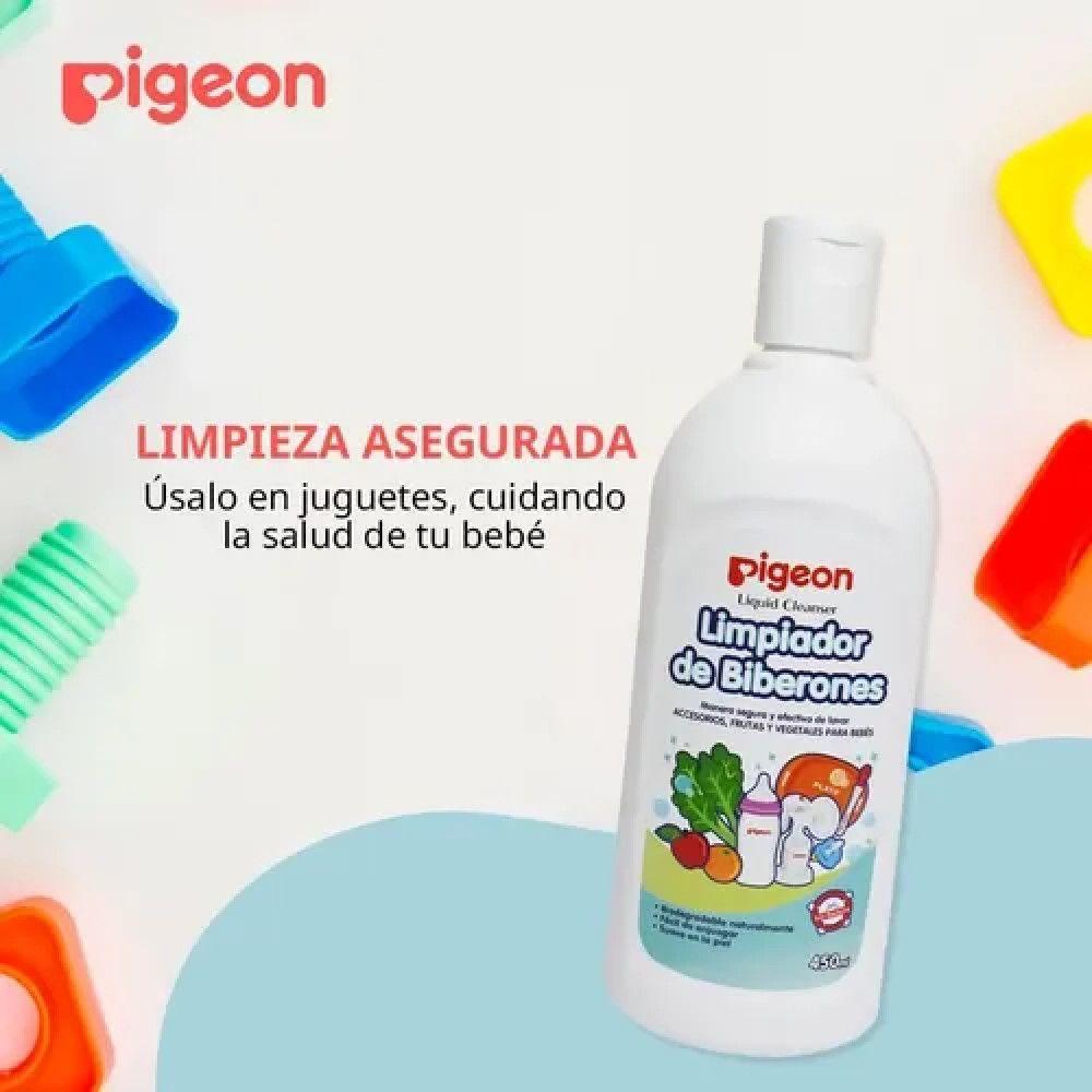 Liquido Limpiador Mamaderas Biberones Envase Pigeon 700ml-5