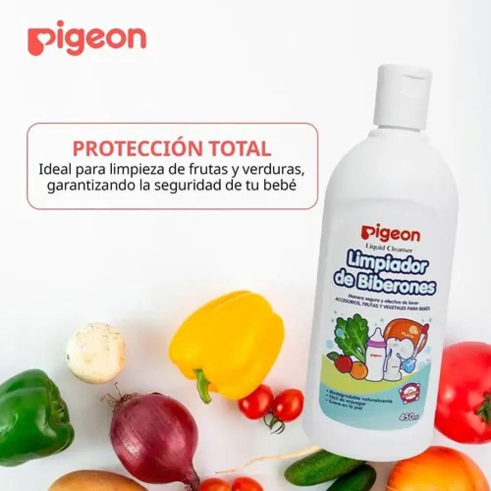 Liquido Limpiador Mamaderas Biberones Envase Pigeon 700ml-6