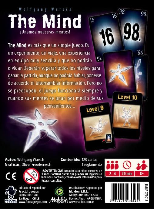 The Mind - Juego De Cartas - Fractal - Ed Español-1