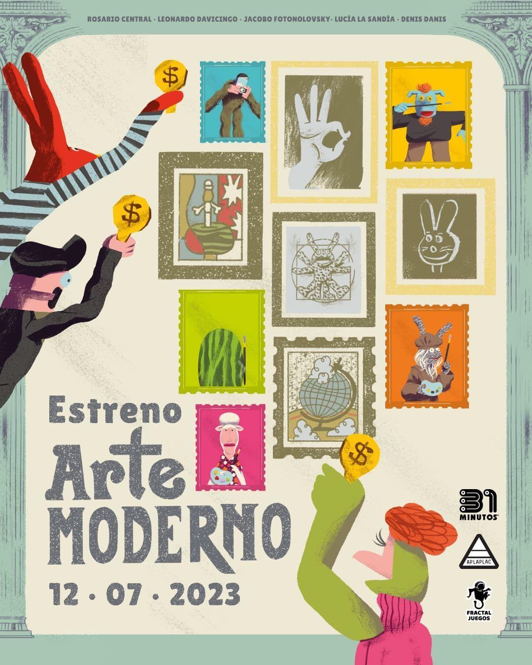 Arte Moderno - Juego De Mesa - 31 Minutos - Fractal Juegos-3
