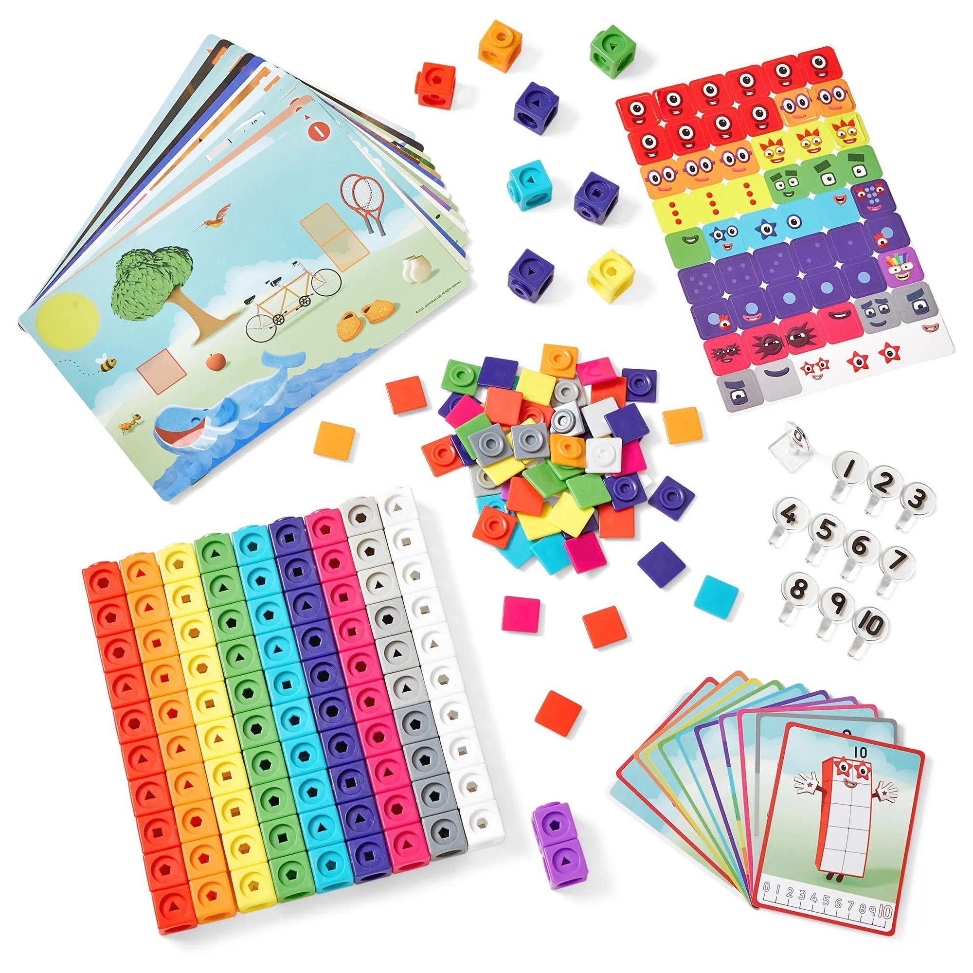 Numberblocks Set Cubos Educativos Matemáticas 1-10, 198 Pzs-2