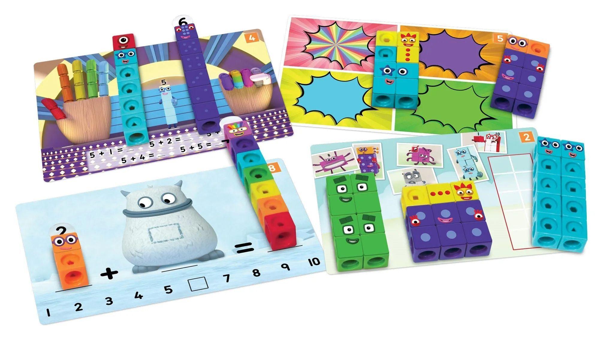 Numberblocks Set Cubos Educativos Matemáticas 1-10, 198 Pzs-3