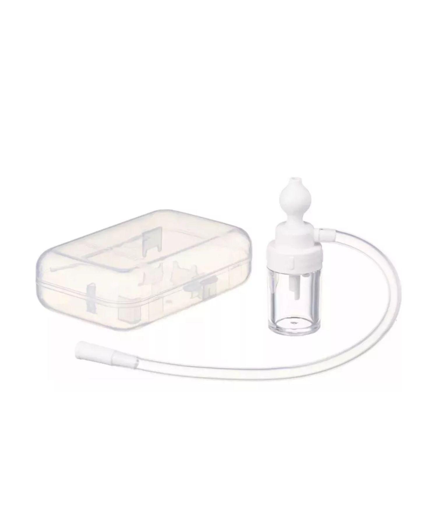 Aspirador Nasal Pigeon Con Deposito Para Bebes Saca Mocos-2
