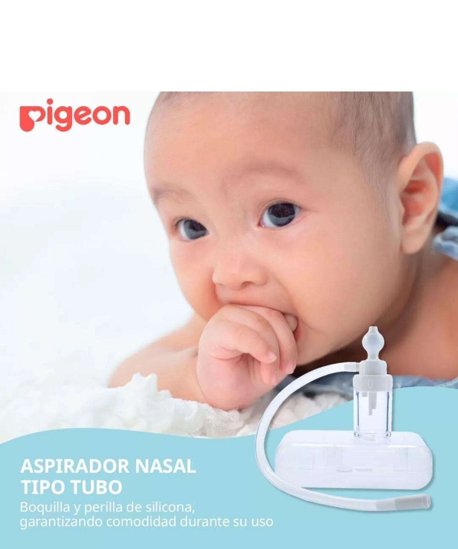 Aspirador Nasal Pigeon Con Deposito Para Bebes Saca Mocos-3