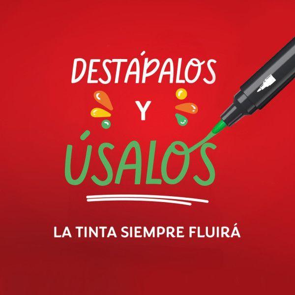 12 Marcadores Sharpie Acrilicos Punta Bala Colores Surtidos-6