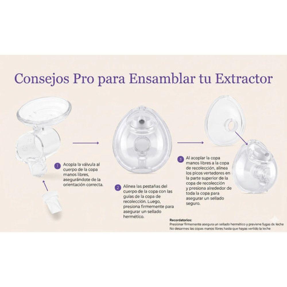 Extractor De Leche Eléctrico Doble Thrive 2 En 1 Lansinoh-5