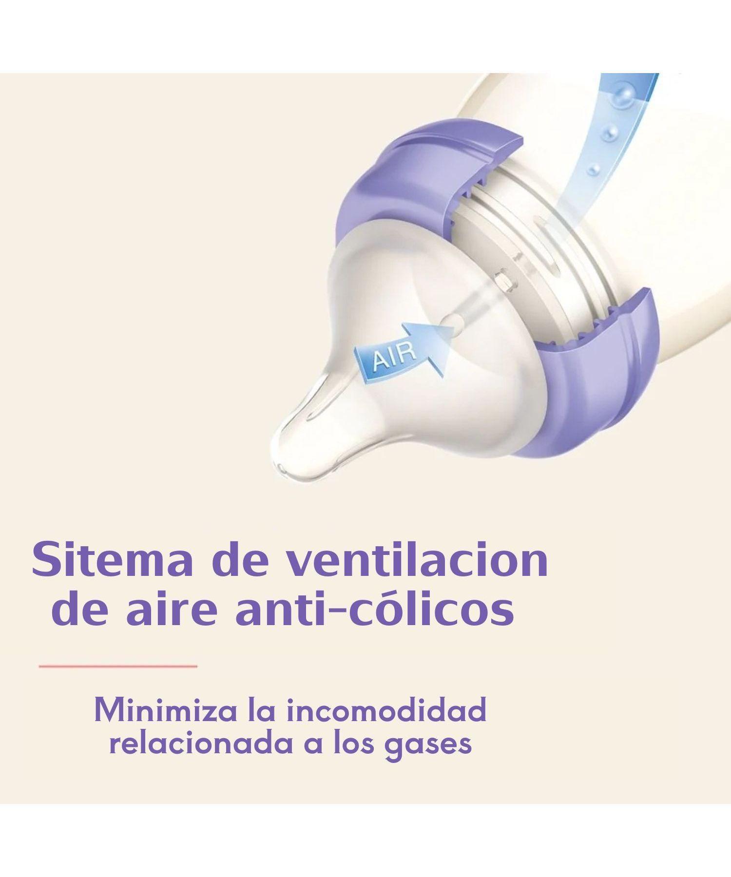 Mamadera Boca Ancha Natural Wave Lansinoh 240ml-2