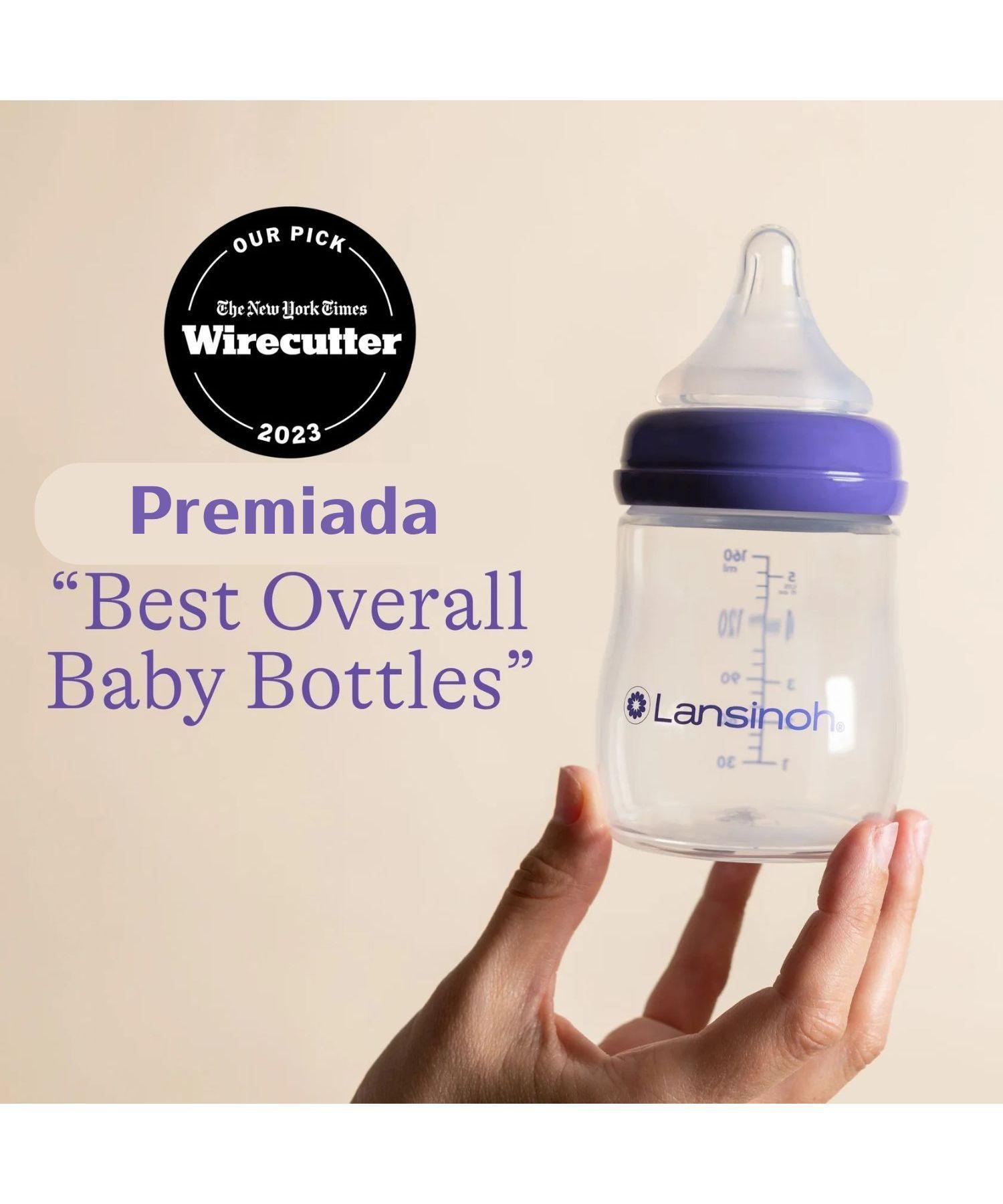Mamadera Boca Ancha Natural Wave Lansinoh 240ml-4
