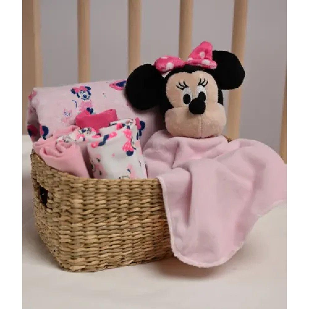 Set Regalo Recien Nacido Bebe Disney Bambino Minnie Mouse Minnie Mouse Rosa-4