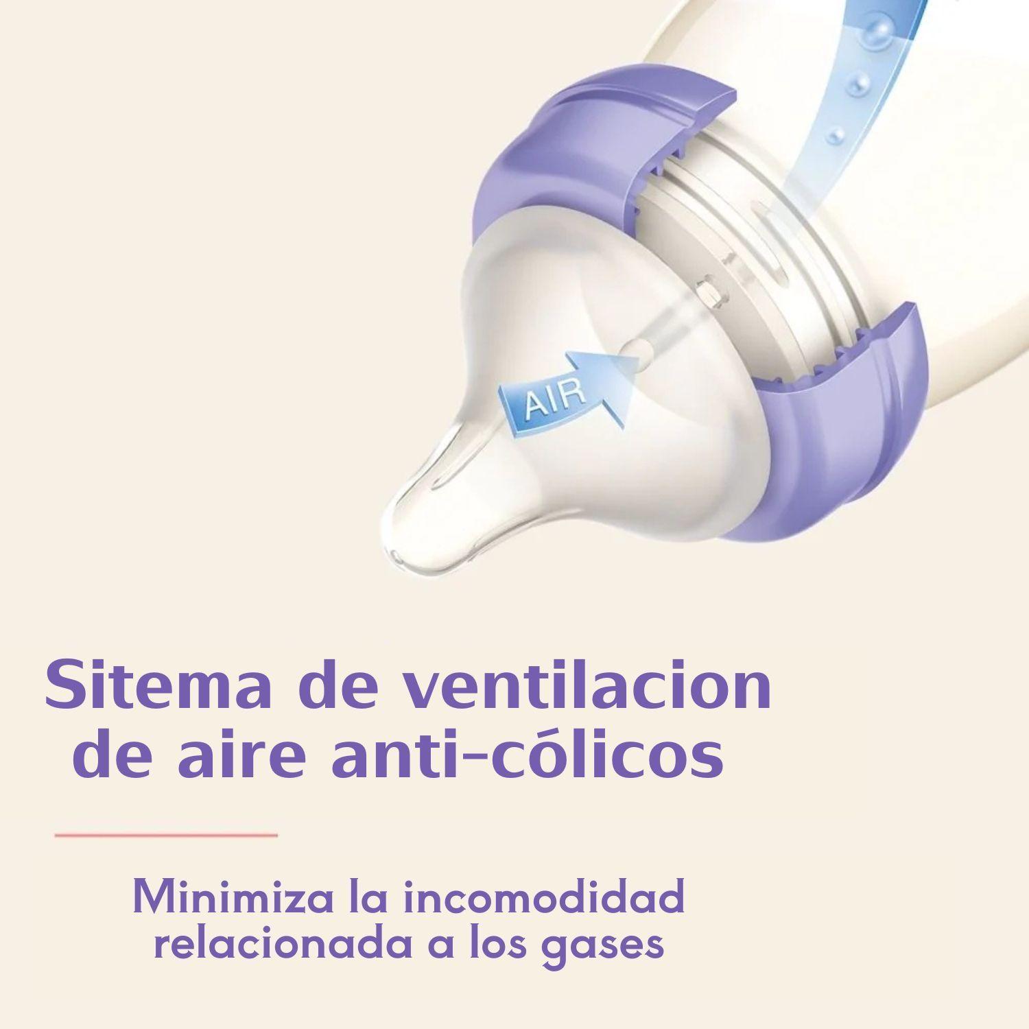 Mamadera Boca Ancha Natural Wave Lansinoh 160ml-2