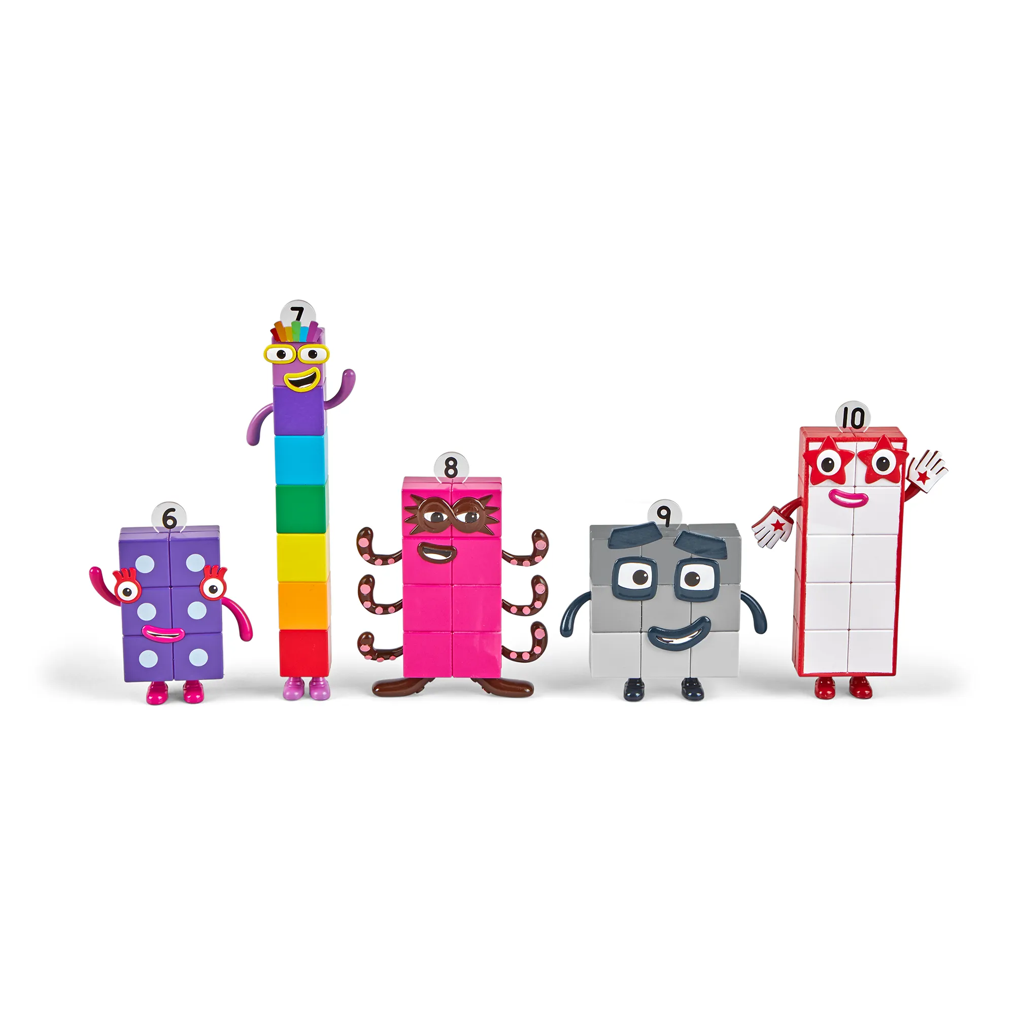 Numberblocks Figuras Amigos 6 al 10 - Educativo Hand2Mind-2