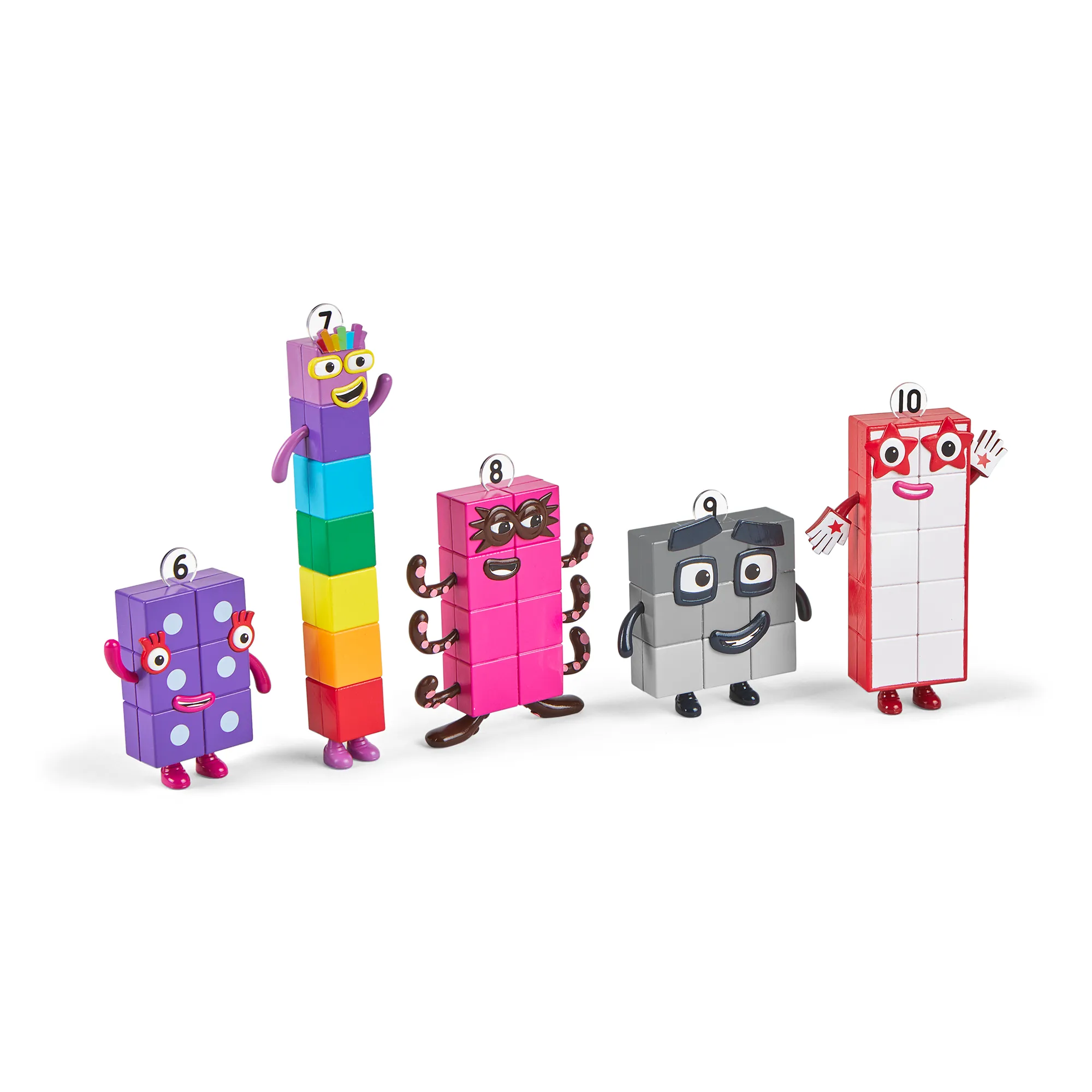 Numberblocks Figuras Amigos 6 al 10 - Educativo Hand2Mind-3